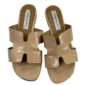 Aldo Castagna Tan Women's Slide Sandals